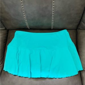 Real Blue Lands End Swim Skirt